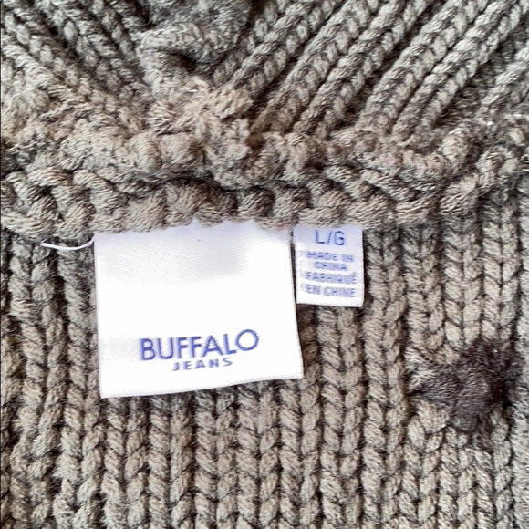 Buffalo Big Comfy Sweater with Open Front - Picture 3 of 7